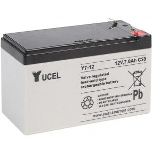 YUASA YUCEL Y7-12L F2 VRLA 12V 7AH