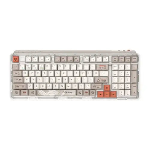 Z980 ProMax MIIIW 2.4G Wireless Keyboard (Coffee) - Wireless<<<Keyboards<<<Gaming<<<InnproXML