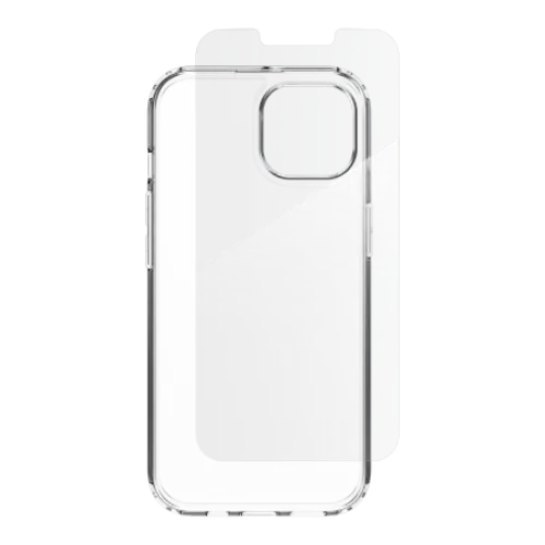 ZAGG IF Defense Bundle Case for iPhone 16e (2025) / 15 / 14 / 13 - Transparent - Cell phone cases and covers<<<HurtelXML