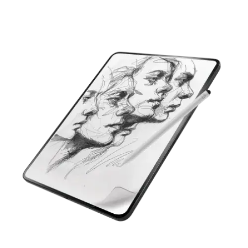 ZAGG InvisibleShield Fusion Canvas Antibacterial Protective Film Imitating Paper for iPad Pro 13’’ 2024 - Cell phone