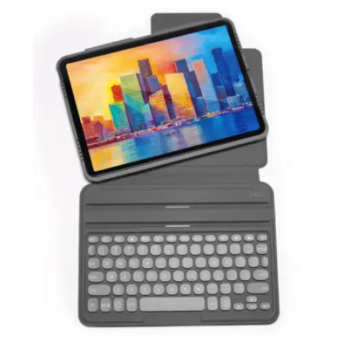 ZAGG Keyboard Pro Keys case for Pad 12.9’’ Pro 3 / 4 / 5 / 6 - graphite - Cell phone cases and covers<<<HurtelXML