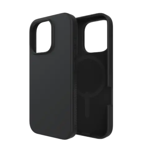 ZAGG Manhattan Snap MagSafe Case for iPhone 16 Pro - Black - Cell phone cases and covers<<<HurtelXML