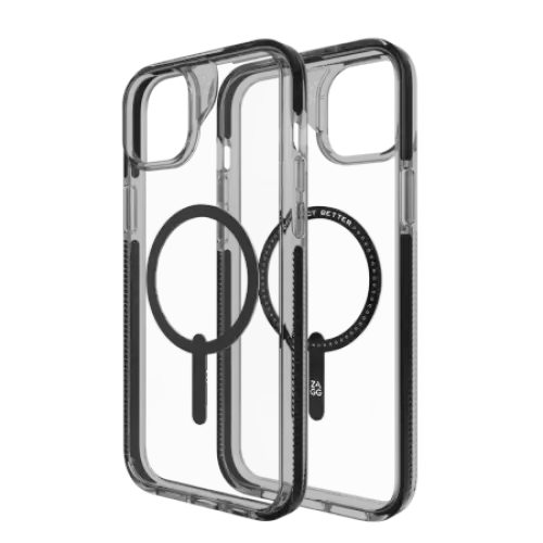 ZAGG Santa Cruz Snap Case with MagSafe for iPhone 15 / 14 / 13 - Black - Cell phone cases and covers<<<HurtelXML