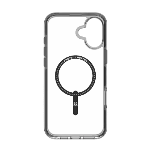 ZAGG Santa Cruz Snap MagSafe Case for iPhone 16 Plus - Black - Cell phone cases and covers<<<HurtelXML