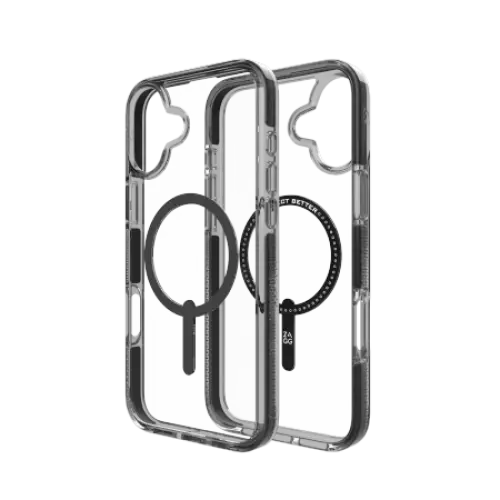 ZAGG Santa Cruz Snap MagSafe Case for iPhone 16 Plus - Black - Cell phone cases and covers<<<HurtelXML