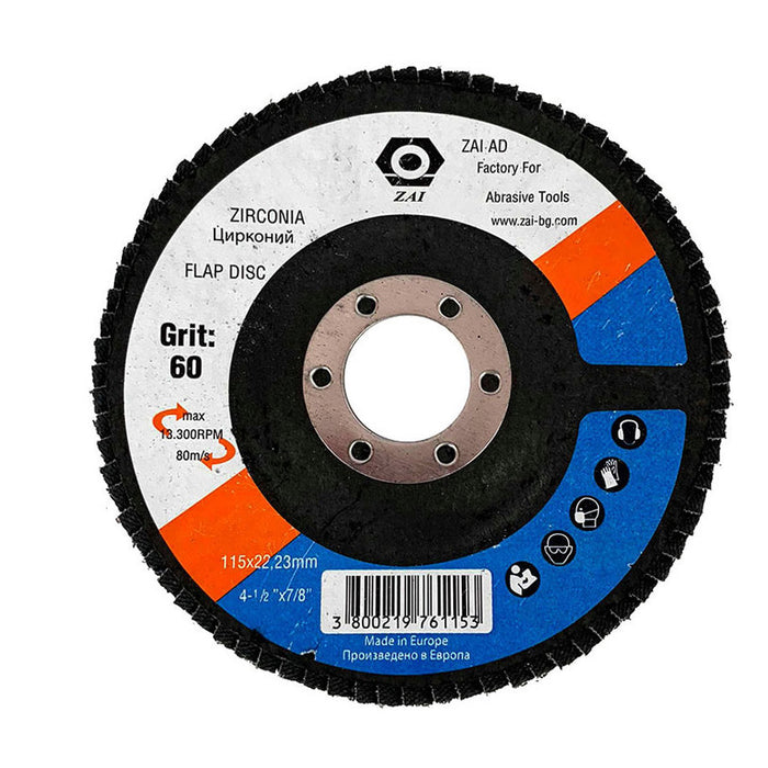 FLAT DISC 115 P60 ZAI