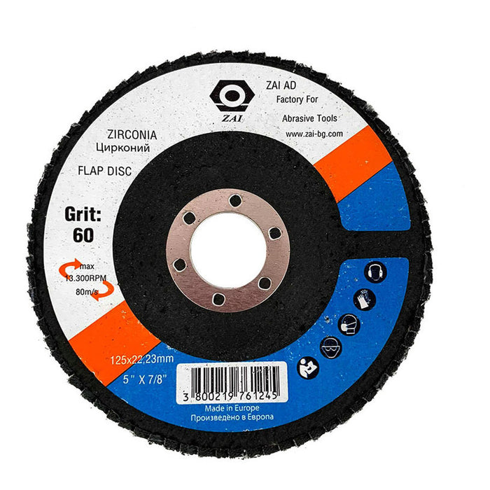 FLAT DISC 125 P60 ZAI