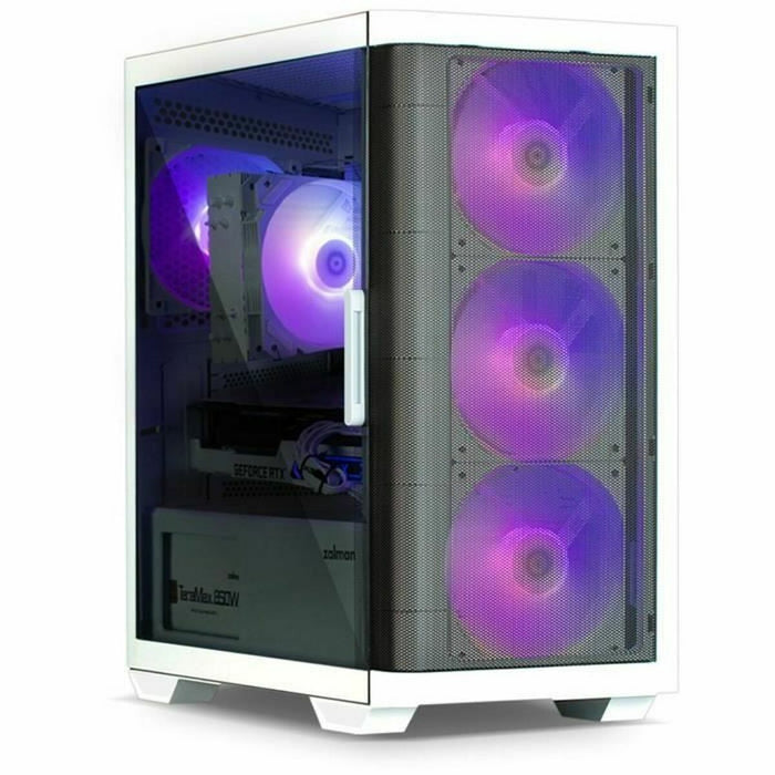 ATX Semi-tower Box Zalman M4 WHITE White Black