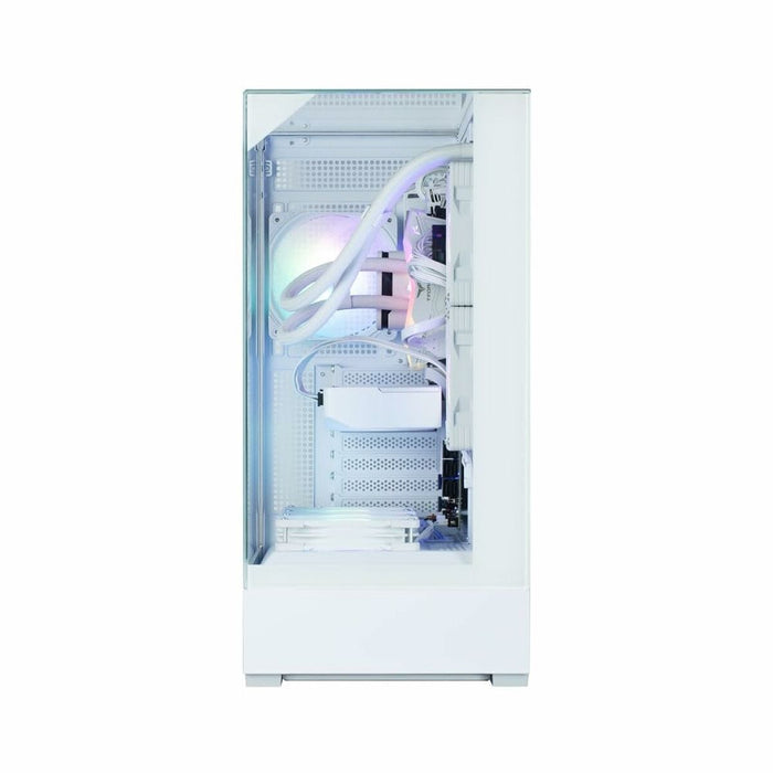 ATX Semi-tower Box Zalman P40 PRISM WHITE White