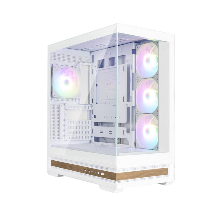 ATX Semi-tower Box Zalman P40 NAMU WHITE White