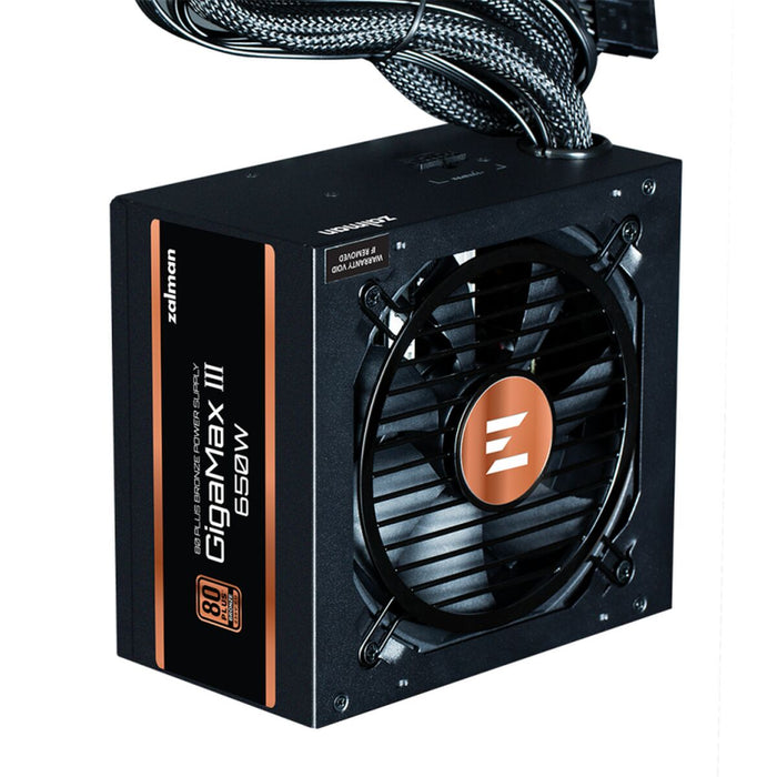Power supply Zalman GigaMax III ATX 650 W 110 W 80 Plus Bronze