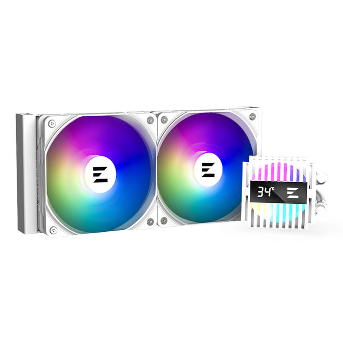 Box Ventilator Zalman ALPHA2 A24 WHITE Ø 12 cm