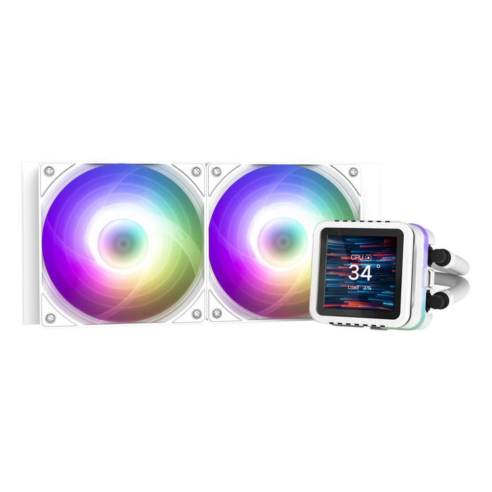 Box Ventilator Zalman ALPHA2 DS A24 WHITE Ø 12 cm (1 Unit)