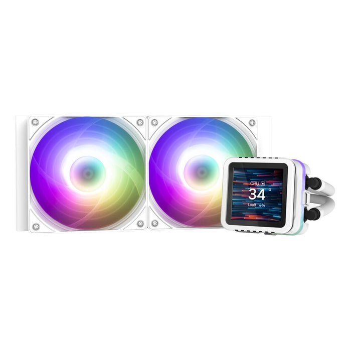 Box Ventilator Zalman ALPHA2 DS A24 WHITE Ø 12 cm (1 Unit)