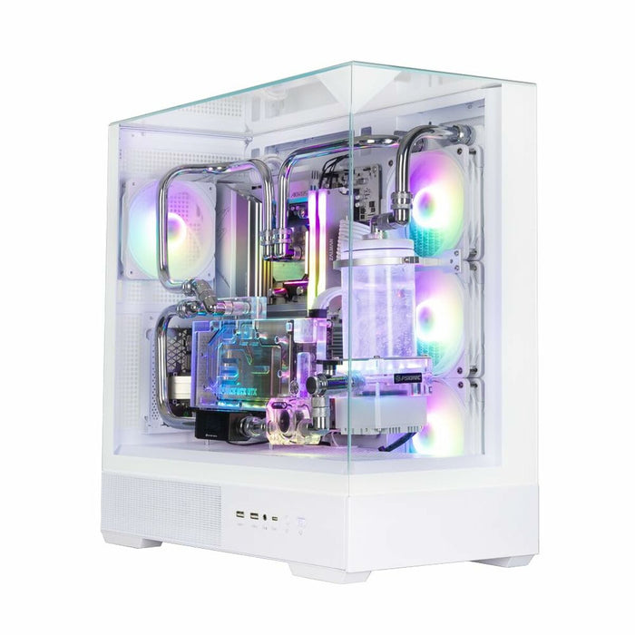 ATX Semi-tower Box Zalman P40 Prism Plus White