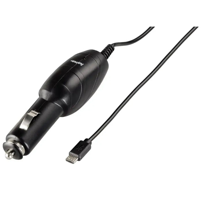 Зарядно за кола HAMA 93779 с кабел 12V micro USB 5V/1A Черен - Зарядни за телефони<<<Мобилни телефони и