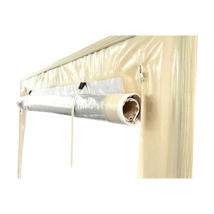 WINDPROOF CURTAIN 200X250CM BEIGE ZAVESI