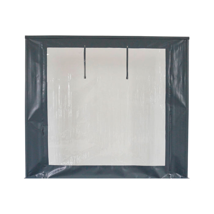 WINDPROOF CURTAIN 400X250CM GRAY ZAVESI