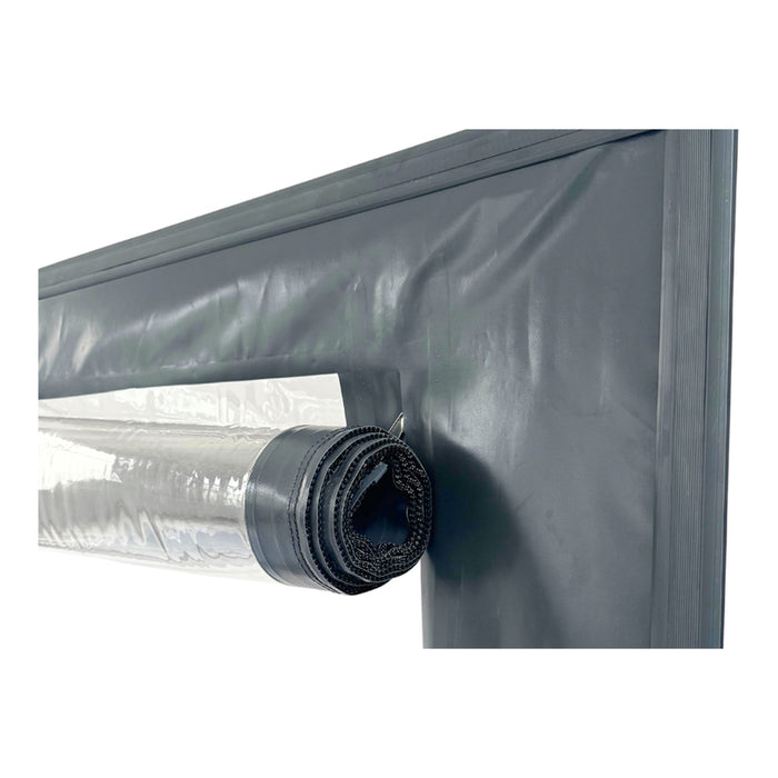 WINDPROOF CURTAIN 400X250CM GRAY ZAVESI