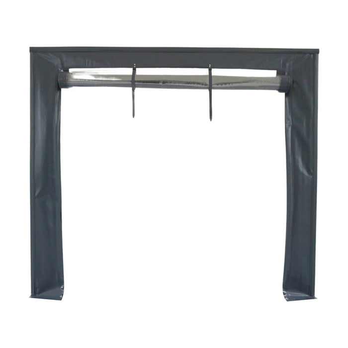 WINDPROOF CURTAIN 400X250CM GRAY ZAVESI