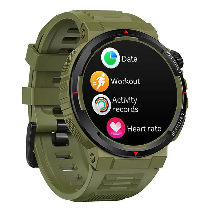 Zeblaze Ares 3 Plus Smartwatch (Green) - Smartwatches<<<Smartwatches<<<InnproXML