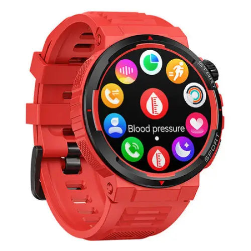 Zeblaze Ares 3 Plus Smartwatch (Red) - Smartwatches<<<Smartwatches<<<InnproXML