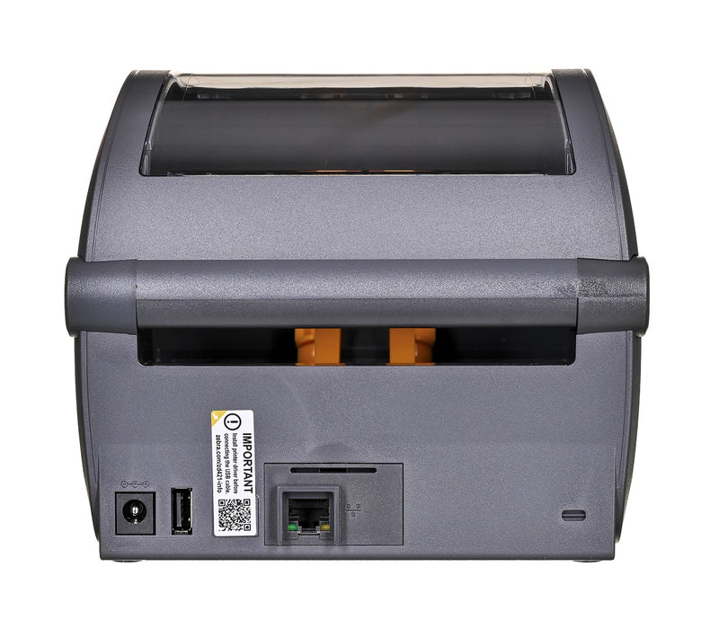 Zebra ZD421D label printer Direct thermal 300 x 300 DPI 102 mm/sec Wired & Wireless Ethernet LAN Bluetooth