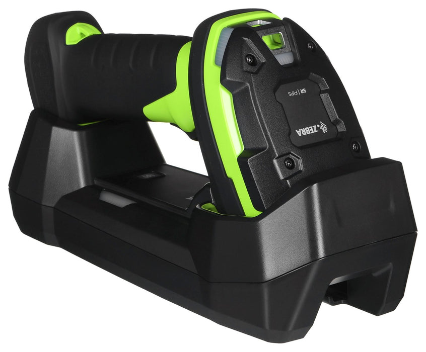 Zebra LI3678-SR Handheld bar code reader 1D Black, Green
