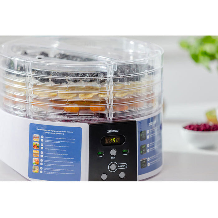 DEVICE FOR DRYING. ON FRUIT ZELMER ZFD1005 520 W