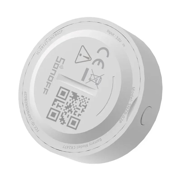 ZigBee Sonoff SNZB-02P smart temperature and humidity sensor (round) - Sensors<<<Actuators<<<Smart Home<<<InnproXML