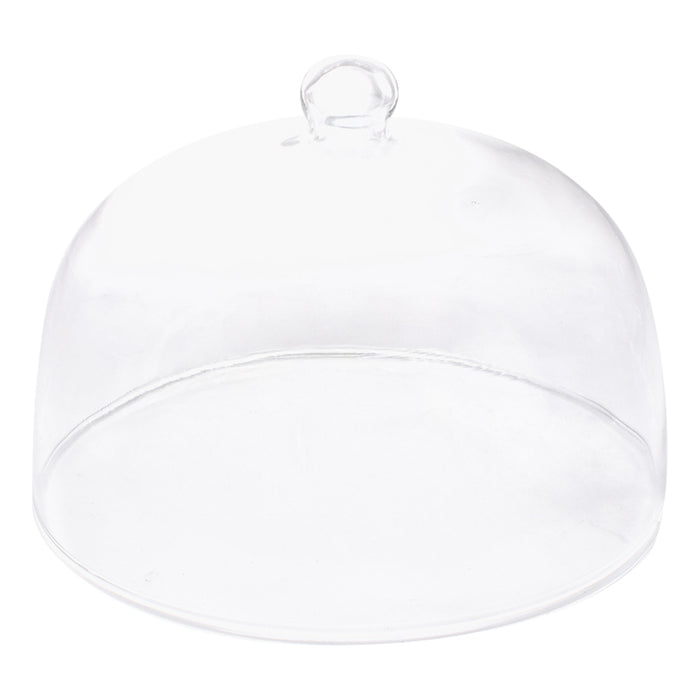 CHEESE PLATE GLASS LID 24CM Z1486 ZOKURA