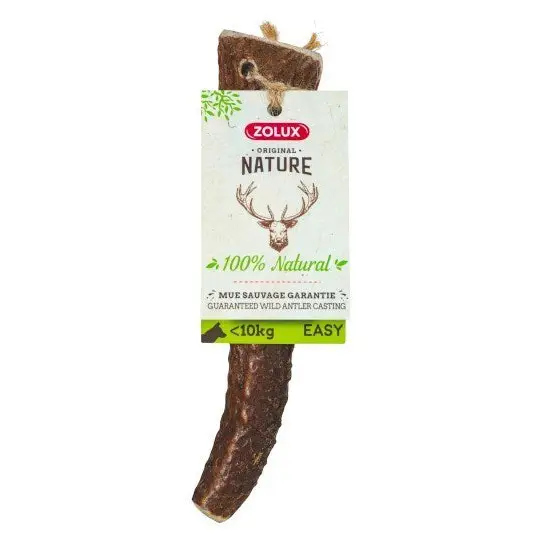 ZOLUX Deer antlers Easy >10kg - chew for dog - 70g - DelicaciesDLP-PRZ<<<For the dogDLP<<<ActionPL