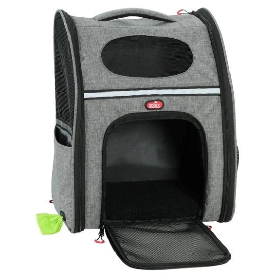 ZOLUX Nomad – pet carrier backpack for dogs and cats – 32×25×42 cm