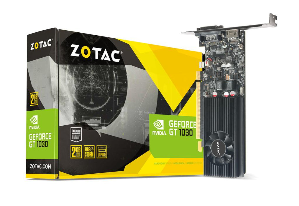 Video card ZOTAC GeForce GT 1030 2GB GDDR5 Low Profile