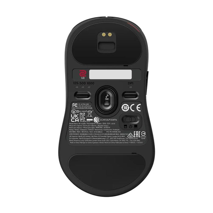 ZOWIE U2 Gaming Wireless Mouse, 2.4G, Black