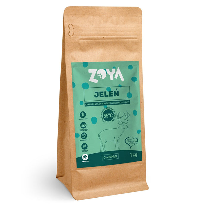 ZOYA ColdPRO Deer - dry dog food - 1kg