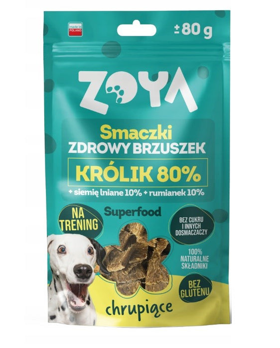 ZOYA Healthy tummy Rabbit - dog treat - 80g