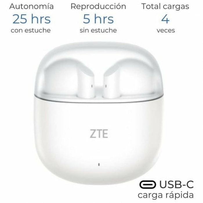 Wireless Headphones ZTE BUDS 2 White