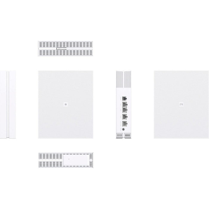 Router ZTE T5400 White RJ45 Wi-Fi 5 GHz Wi-Fi 6 GHz Wi-Fi 4