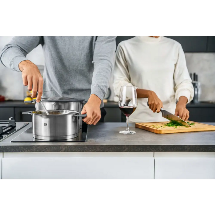 ZWILLING SIMPLIFY 66870-005-0 Pots set Stainless steel 5 pcs. Silver Black - Non-electric pots / pansAGD-GAR<<<Home