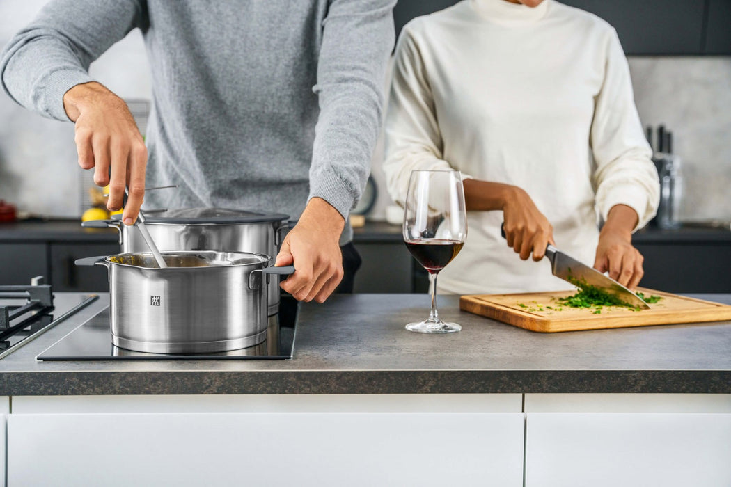 ZWILLING SIMPLIFY 66870-005-0 Pots set Stainless steel 5 pcs. Silver Black