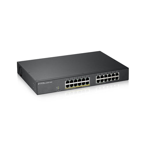 ZyXEL GS1900-24 24-port GbE L2 12 Port PoE Smart Switch rackmount 130 Watt - Managed