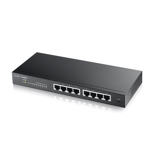 ZyXEL GS1900-8 v2 8 port GbE L2 smart switch desktop fanless - Managed