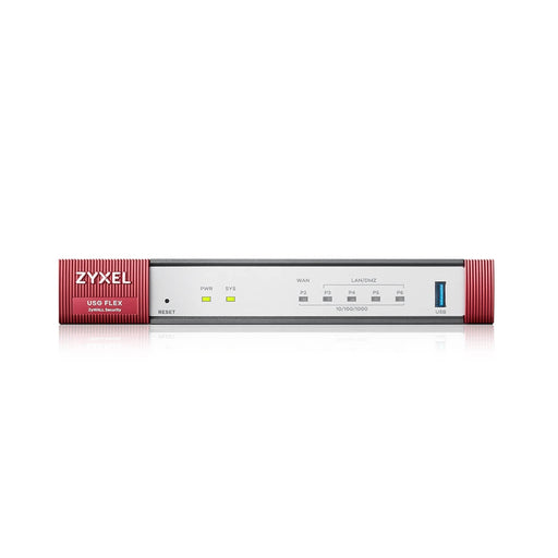 ZyXEL USG FLEX 50 Series 10/100/1000 1*WAN 4*LAN/DMZ ports WiFi 6 AX1800 1*USB (device only)
