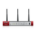 Zyxel USG20W-VPN-EU0101F wireless router Gigabit Ethernet Dual-band (2.4 GHz / 5 GHz) Grey Red