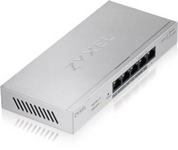 Switch 5-port ZyXEL GS-1200-5HPV2, Web Managed, Gigabit, PoE