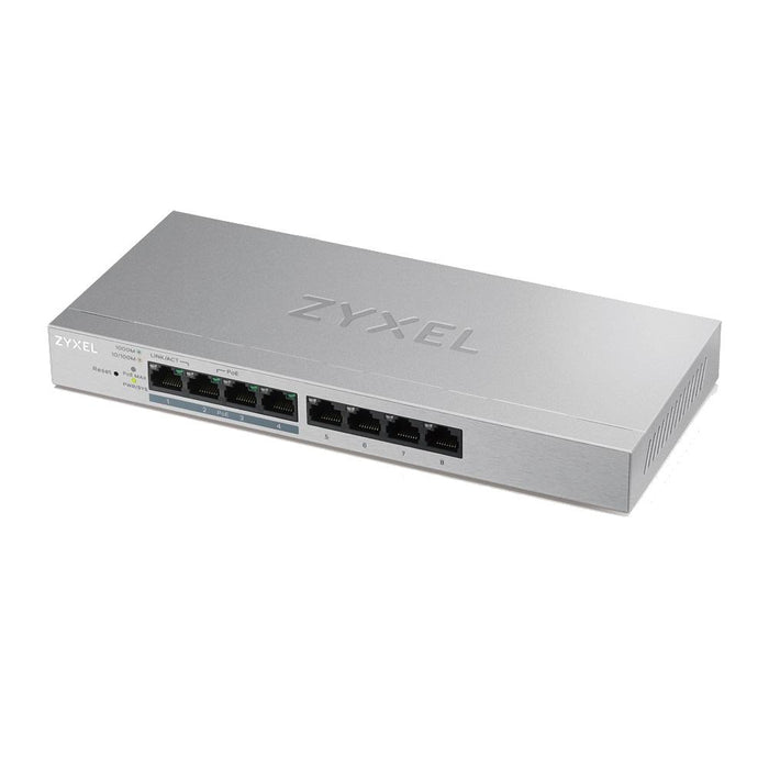 Switch ZyXEL GS-1200-8HPV2, 8 ports, Gigabit, webmanaged