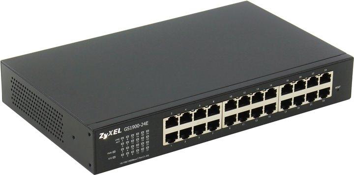 Switch ZYXEL GS1900-24E, 24 port controllable, Gigabit