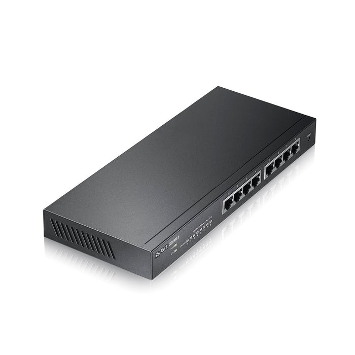 ZyXEL GS1900-8 v2, 8 port GbE L2 smart switch, desktop, fanless