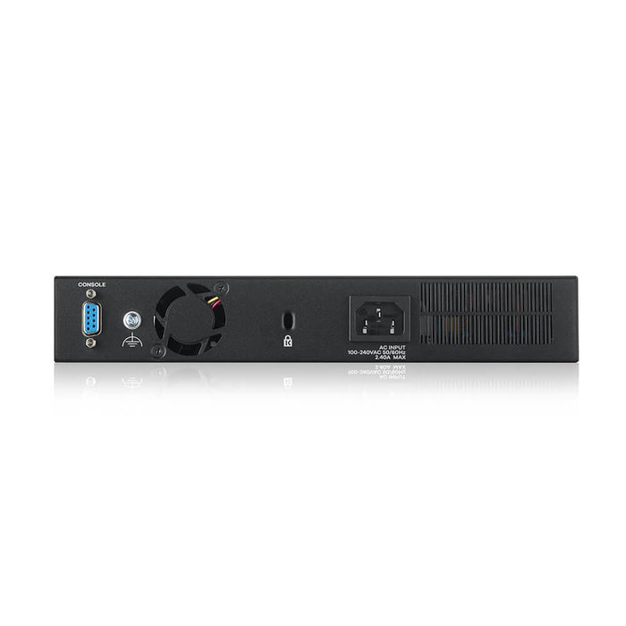 Switch ZyXEL GS-2220-10HP, 10-port Layer2+, 8x Gigabit PoE + 2x Gigabit combo (RJ45/SFP), managed